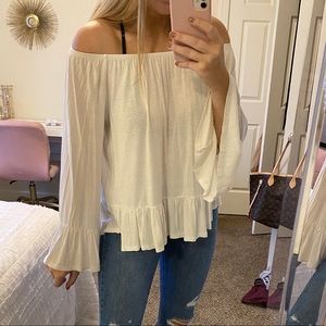 Flowy off the shoulder top